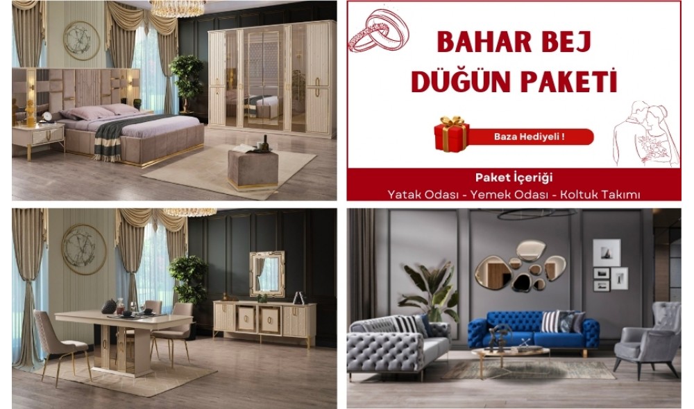 Bahar Bej Düğün Paketi 