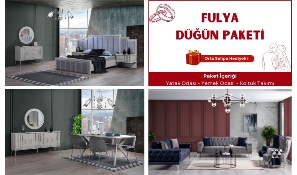 Fulya Düğün Paketi %100 MDF