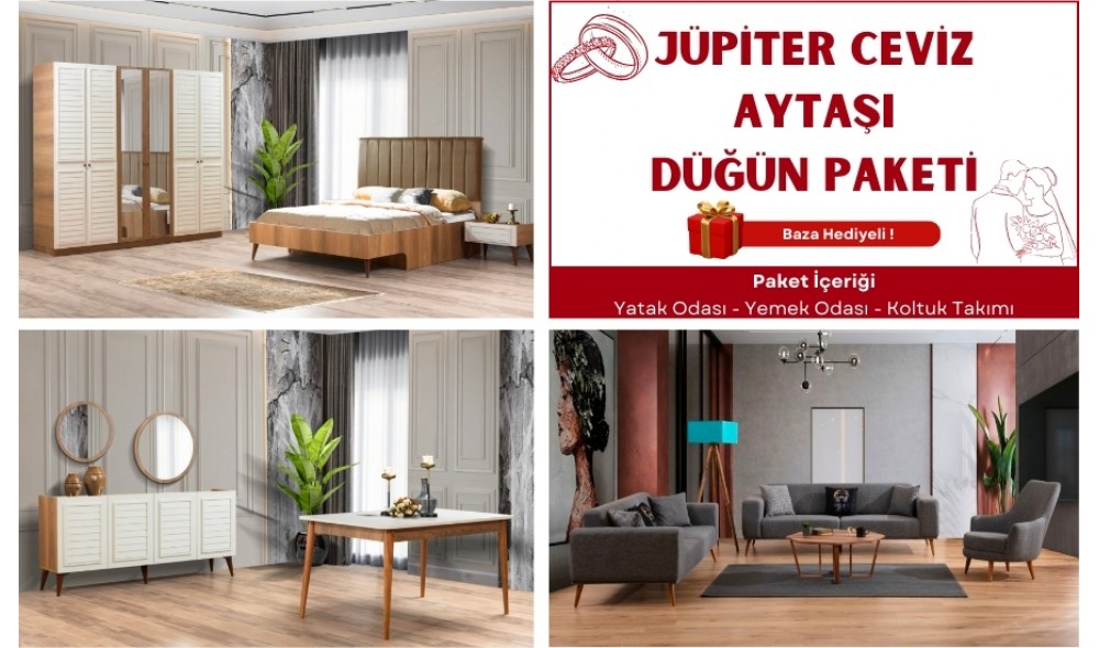 Jüpiter Ceviz Aytaşı Düğün Paketi