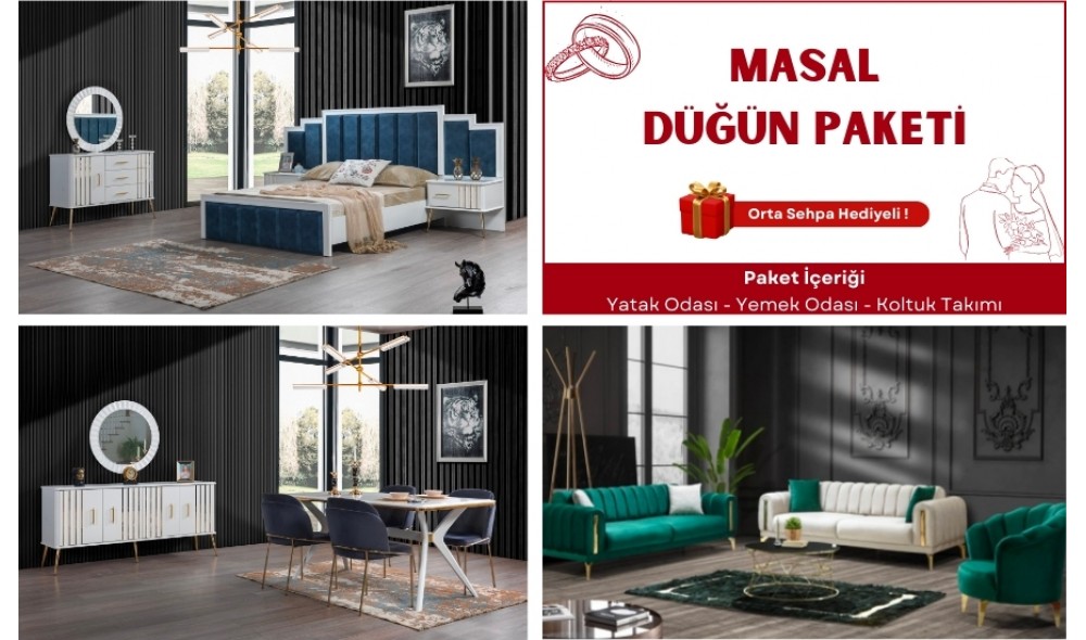 Masal Düğün Paketi %100 MDF